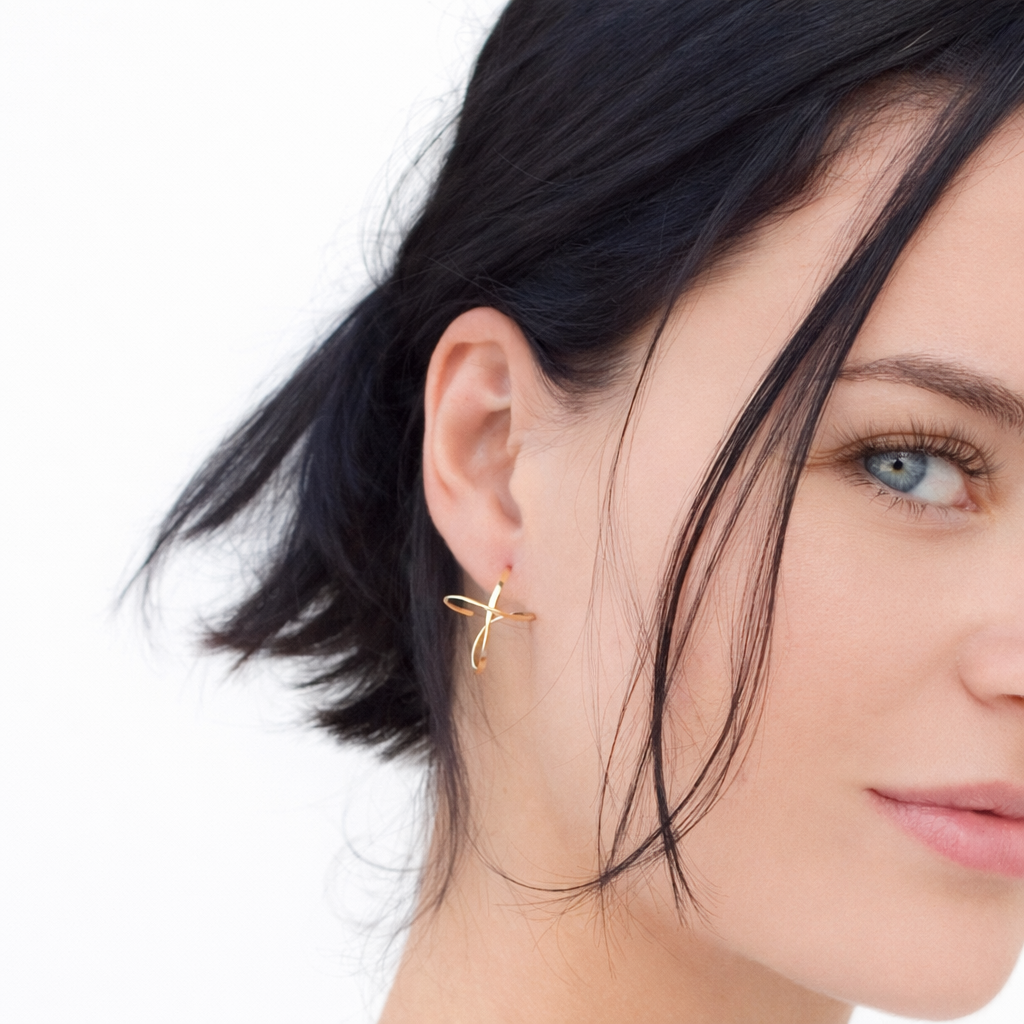 Boucles d'oreilles aériennes Alizé